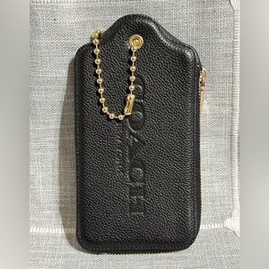 Coach Leather Small wallet ( Black )